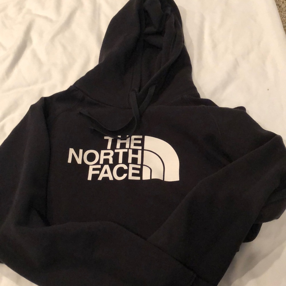 The north face black hoodie